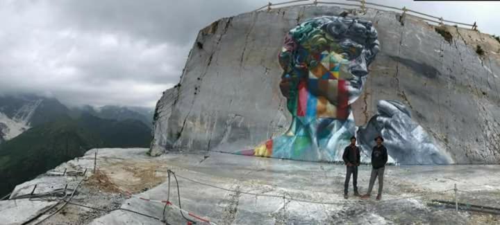Brezza Marina Panzió Marina di Carrara Kültér fotó
